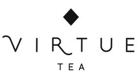 VIRTUE Tea logo organic tea and matcha