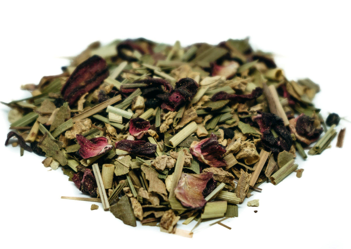 Hibiscus Ginger Lemongrass herbal tea - Organic - VIRTUE Tea