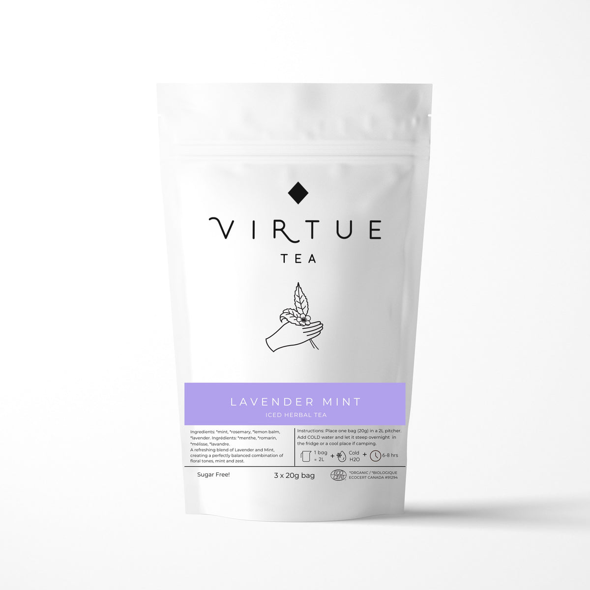 Iced Tea Lavender Mint Herbal Tea (3 x 20g)